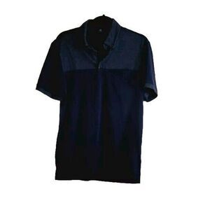 AG Adriano Goldschmied Green Label Premium Polo Shirt Blue Men's Size S